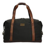 Bolso Canvas Engrasado Inglés Y Cuero Unisex Uk Sheffield Travel Café Rockford