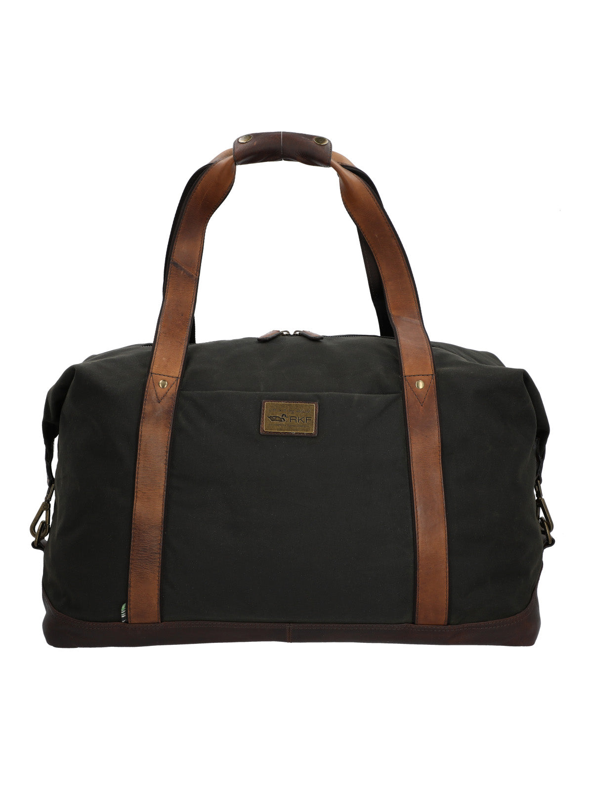 Bolso Canvas Engrasado Inglés Y Cuero Unisex Uk Sheffield Travel Café Rockford