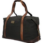 Bolso Canvas Engrasado Inglés Y Cuero Unisex Uk Sheffield Travel Café Rockford
