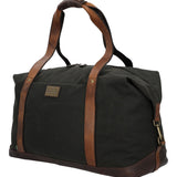 Bolso Canvas Engrasado Inglés Y Cuero Unisex Uk Sheffield Travel Café Rockford
