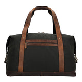 Bolso Canvas Engrasado Inglés Y Cuero Unisex Uk Sheffield Travel Café Rockford