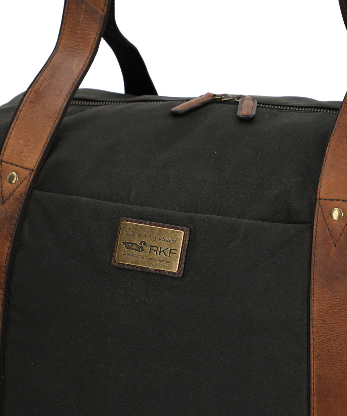 Bolso Canvas Engrasado Inglés Y Cuero Unisex Uk Sheffield Travel Café Rockford