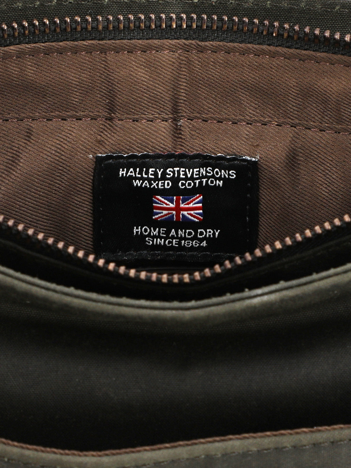 Maletin Canvas Engrasado Inglés Y Cuero Unisex Uk Belfast Cross Café Rockford