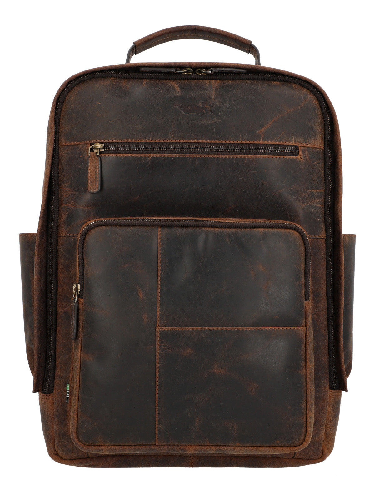 Mochila Cuero Unisex Hu Palermo Back Café Rockford