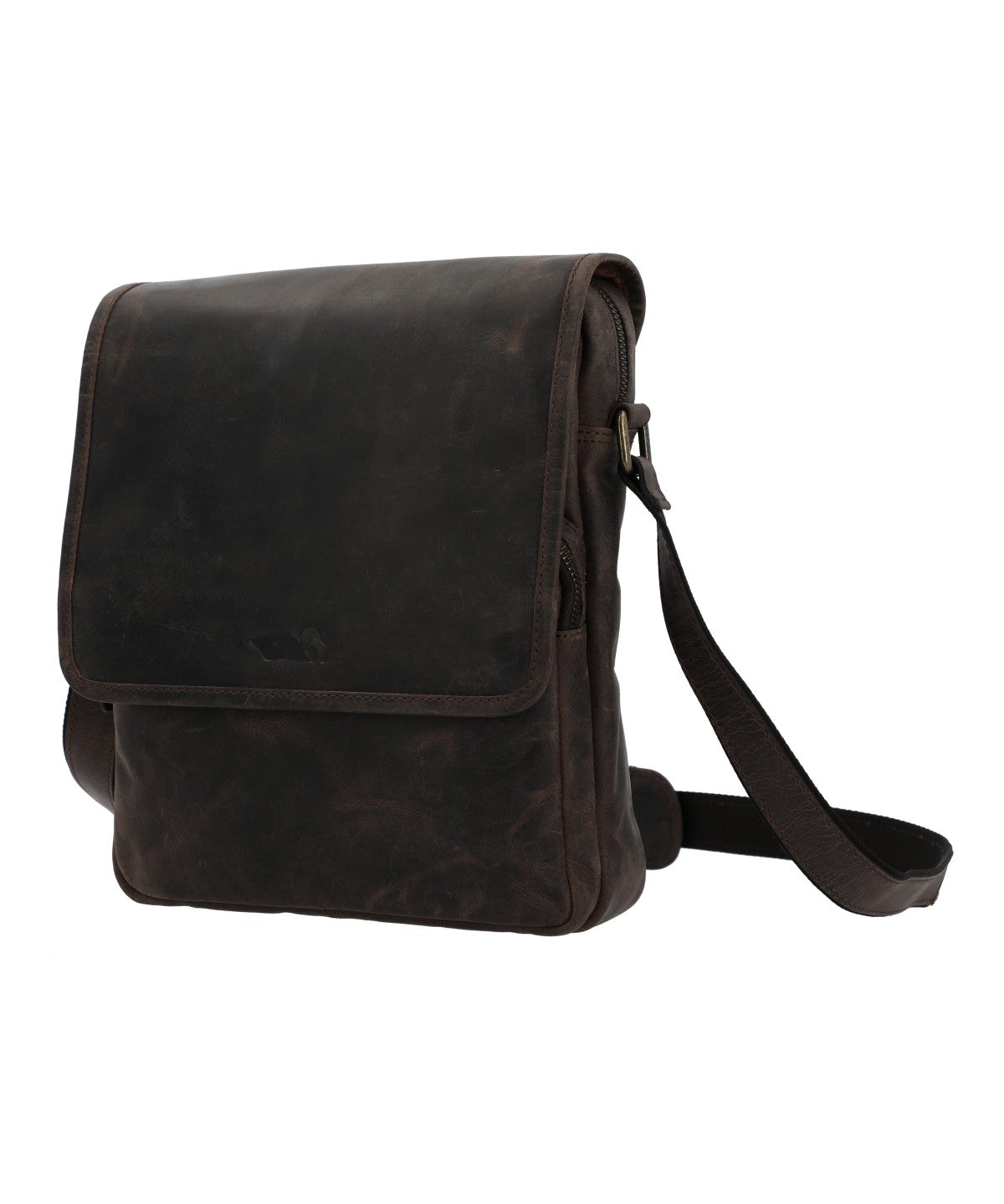 Maletin Cuero Unisex Ks Senna Cross Café Rockford
