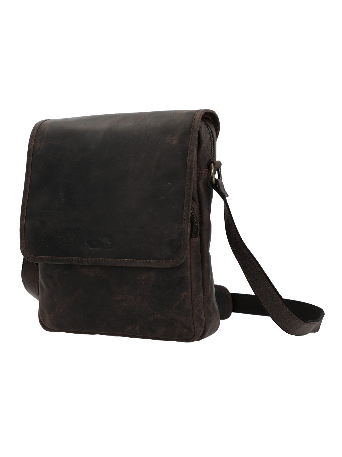 Maletin Cuero Unisex Ks Senna Cross Café Rockford