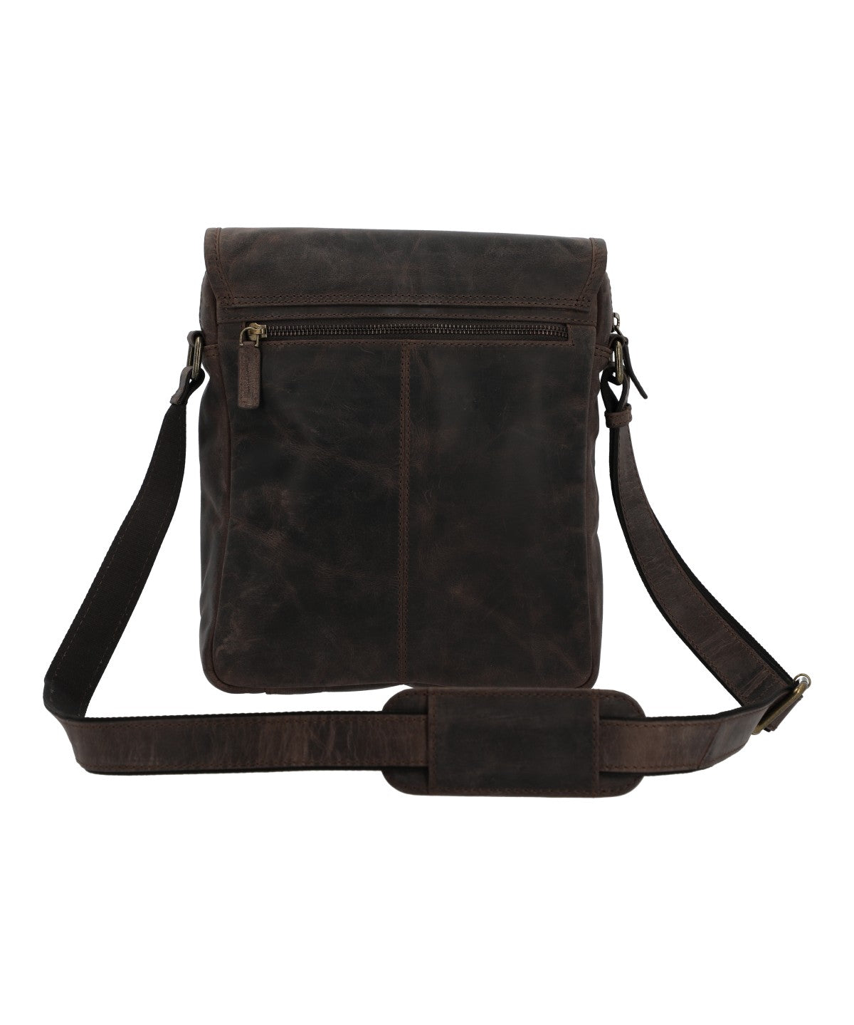 Maletin Cuero Unisex Ks Senna Cross Café Rockford