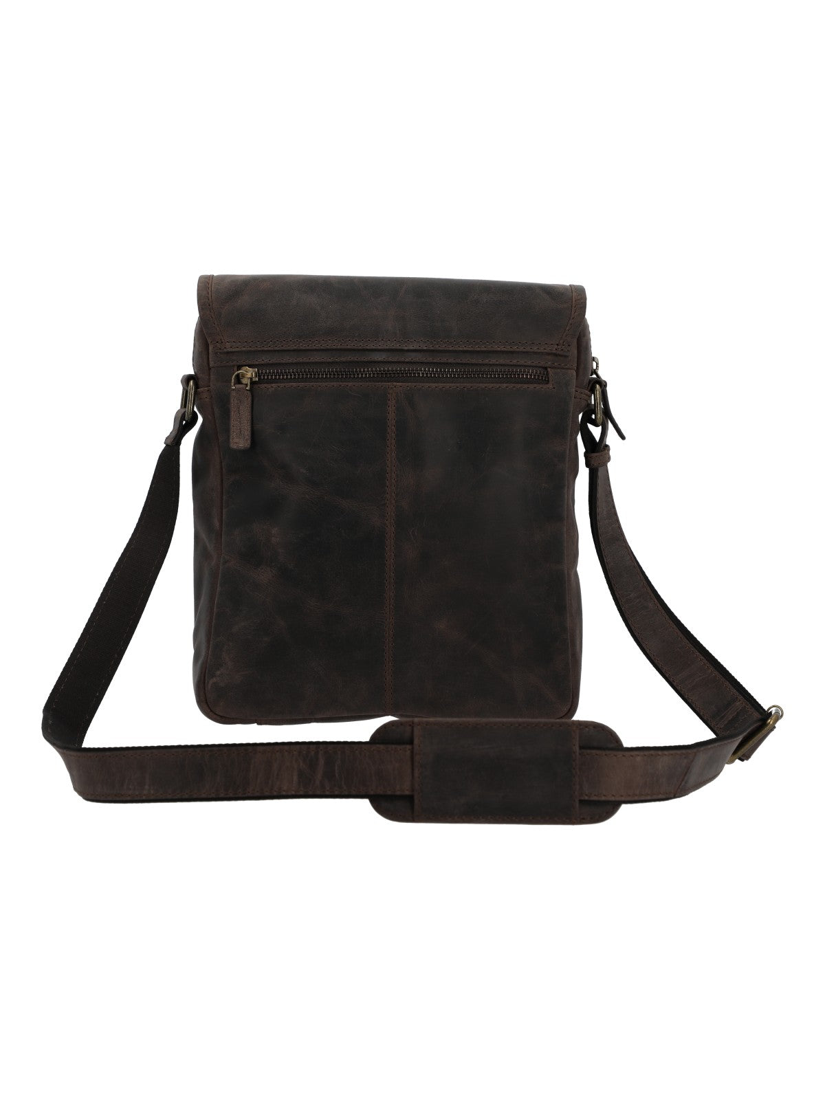 Maletin Cuero Unisex Ks Senna Cross Café Rockford