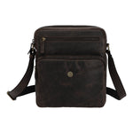 Maletin Cuero Unisex Ks Senna Cross Café Rockford