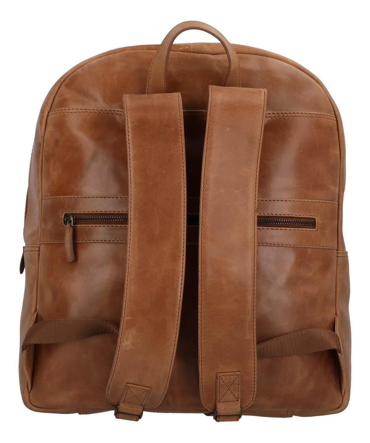 Mochila Cuero Unisex Fd Gasly Back Café Rockford