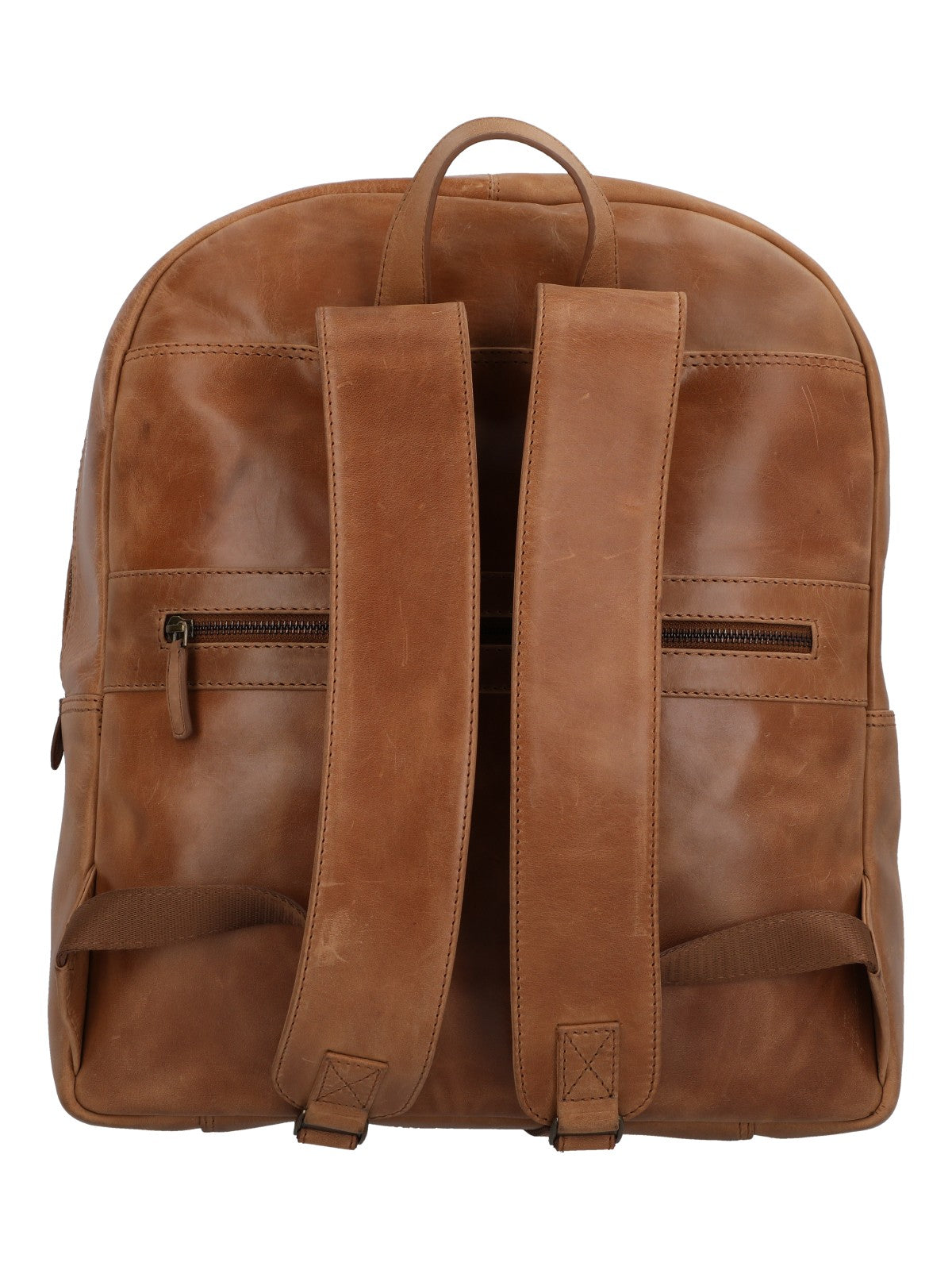 Mochila Cuero Unisex Fd Gasly Back Café Rockford