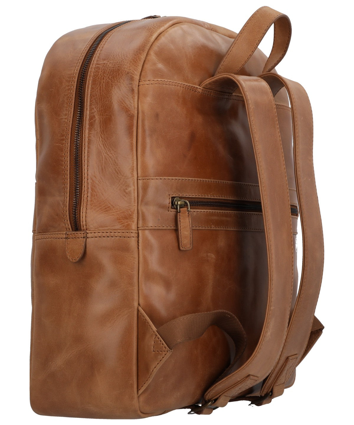 Mochila Cuero Unisex Fd Gasly Back Café Rockford