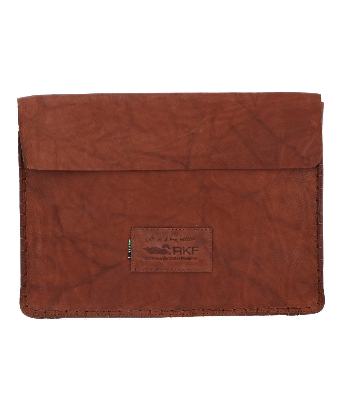 Maletin Cuero Unisex Aq Lauda Sleeve Café Rockford