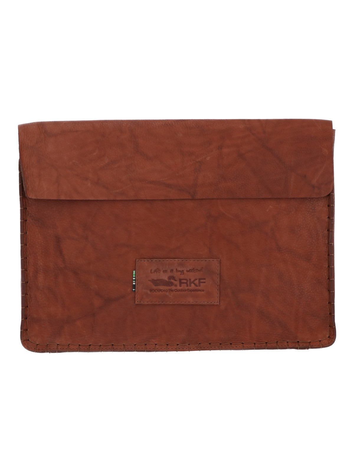 Maletin Cuero Unisex Aq Lauda Sleeve Café Rockford