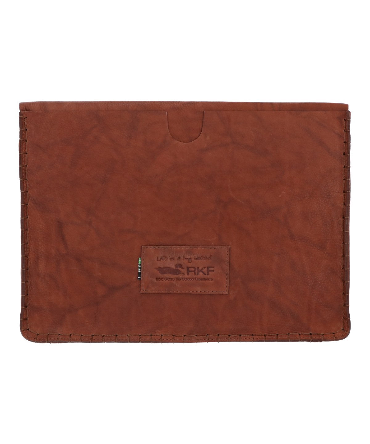 Maletin Cuero Unisex Aq Lauda Sleeve Café Rockford