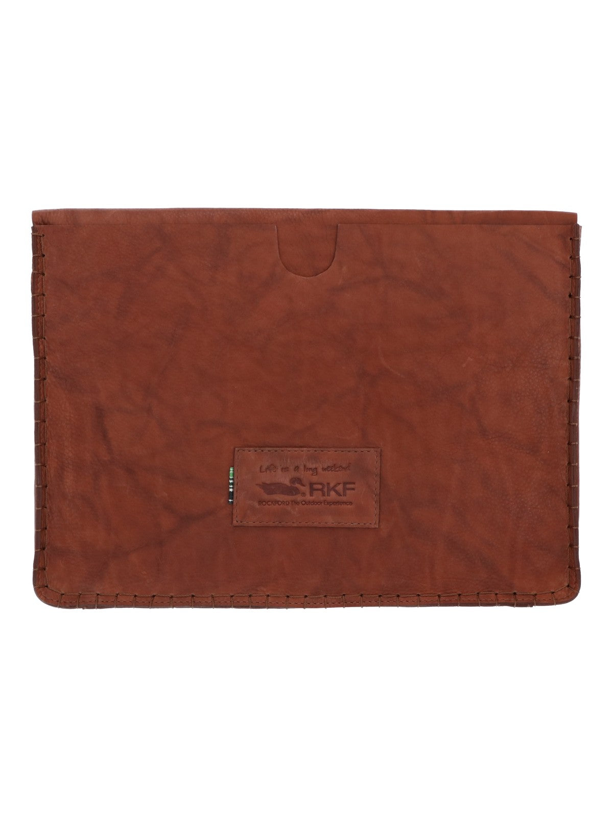 Maletin Cuero Unisex Aq Lauda Sleeve Café Rockford