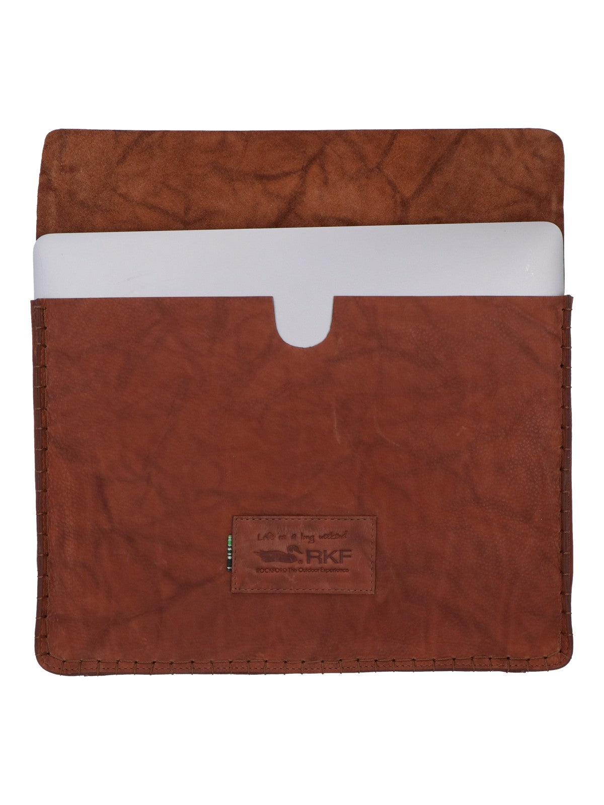 Maletin Cuero Unisex Aq Lauda Sleeve Café Rockford