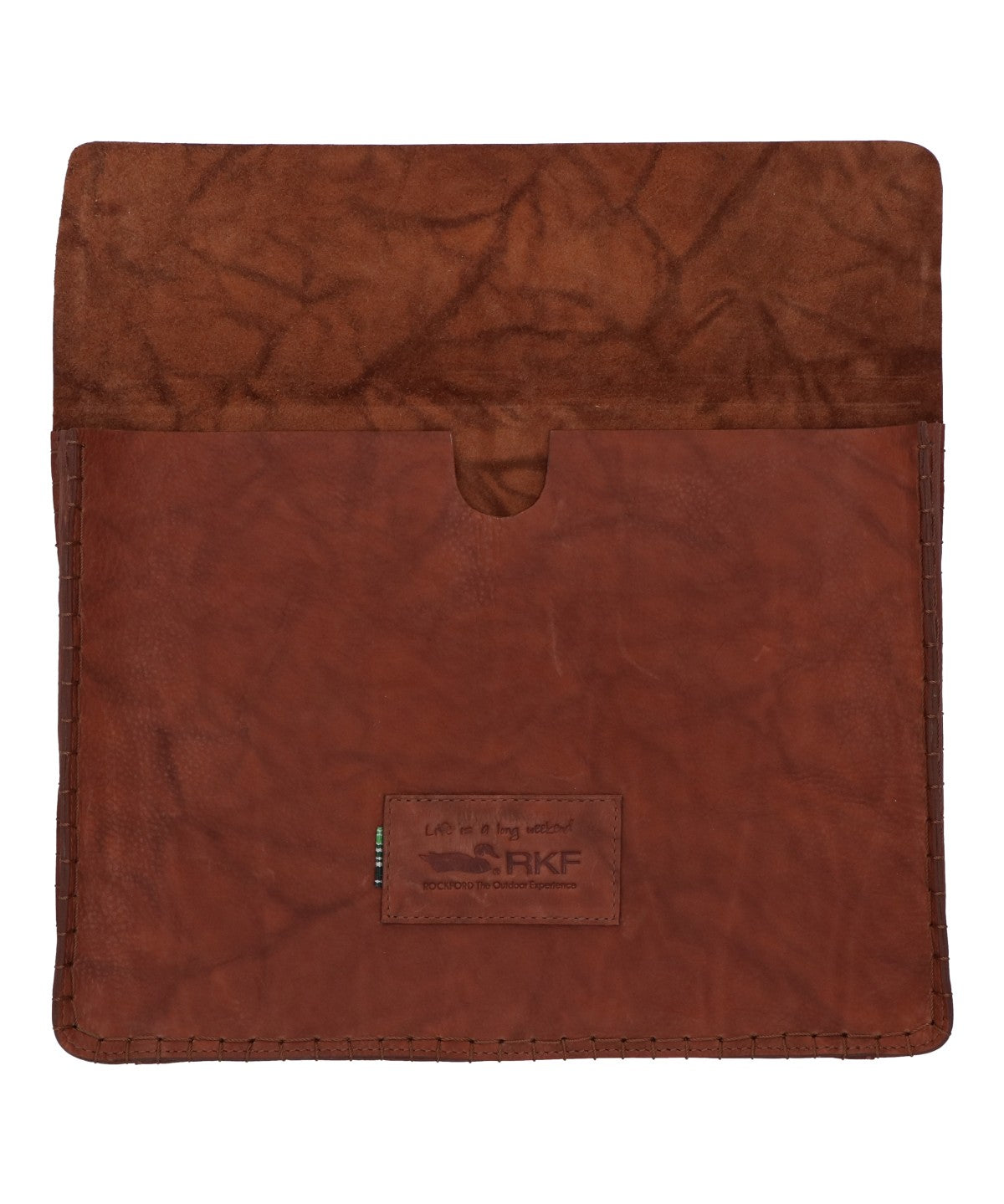 Maletin Cuero Unisex Aq Lauda Sleeve Café Rockford