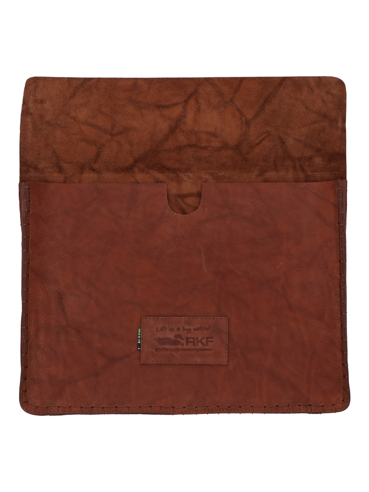 Maletin Cuero Unisex Aq Lauda Sleeve Café Rockford