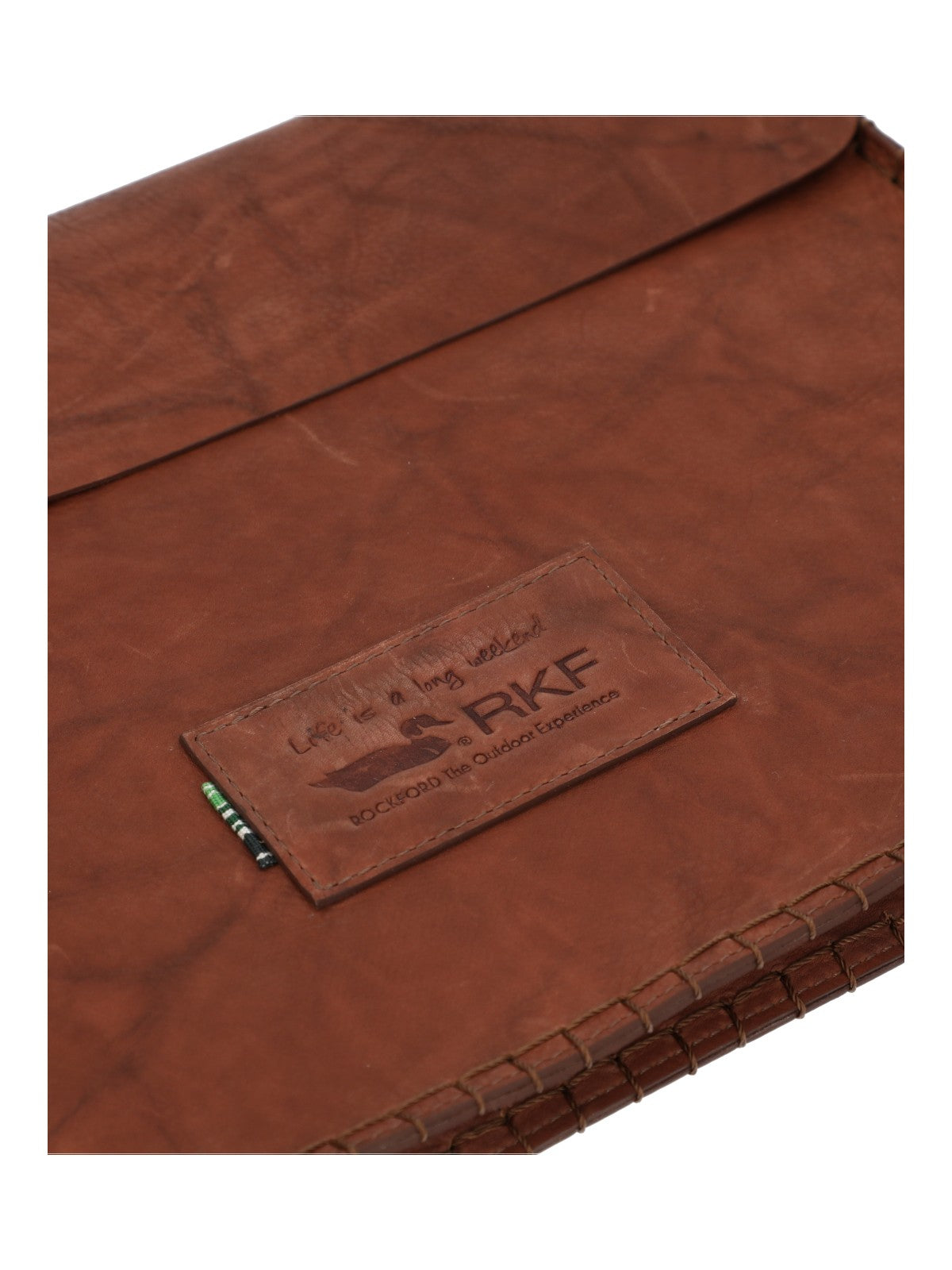 Maletin Cuero Unisex Aq Lauda Sleeve Café Rockford
