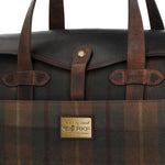 Maletin Canvas Engasado Inglés Y Cuero Unisex Uk Cambridge Bag Café Rockford