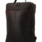 Mochila Cuero Unisex Tc Stroll Back Café Rockford