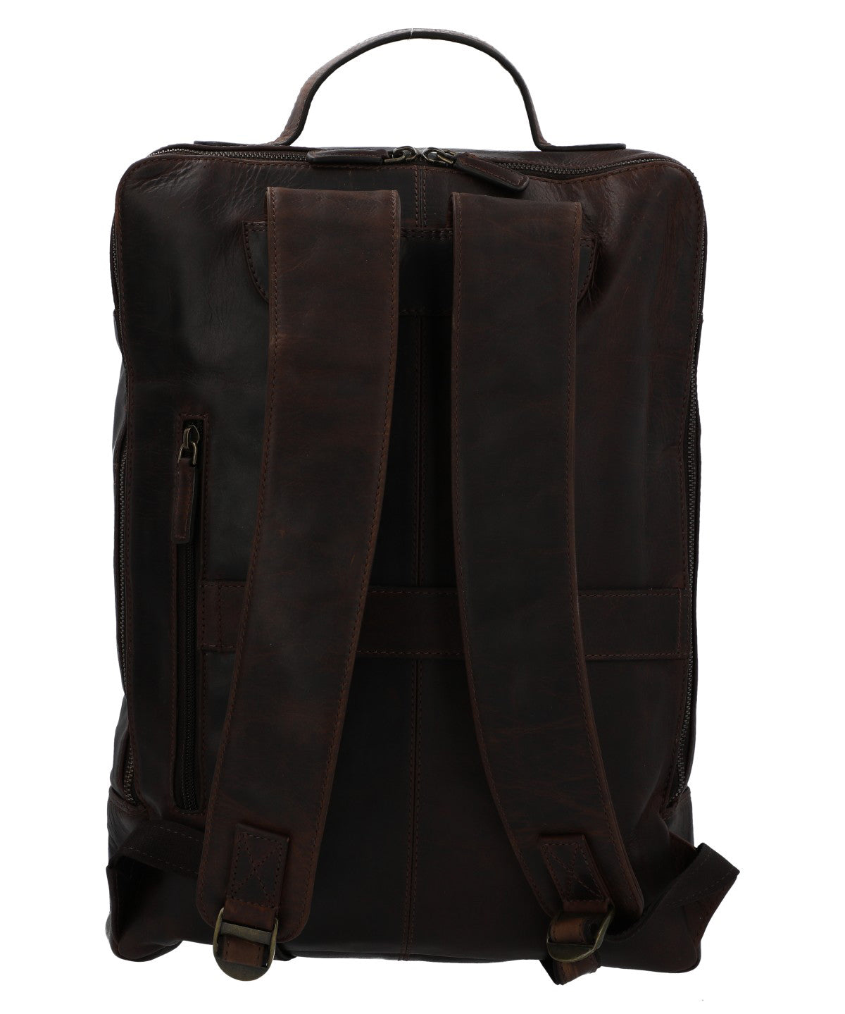 Mochila Cuero Unisex Tc Stroll Back Café Rockford