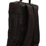 Mochila Cuero Unisex Tc Stroll Back Café Rockford