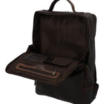 Mochila Cuero Unisex Tc Stroll Back Café Rockford