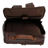 Mochila Cuero Unisex Tc Stroll Back Café Rockford