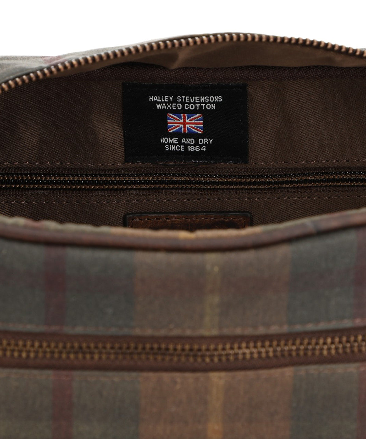 Necessaire Canvas Engasado Inglés Y Cuero Unisex Uk Windsor Toiletry Café Rockford