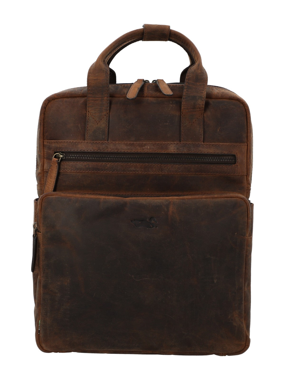 Mochila Cuero Unisex Oh Sainz Back Café Rockford