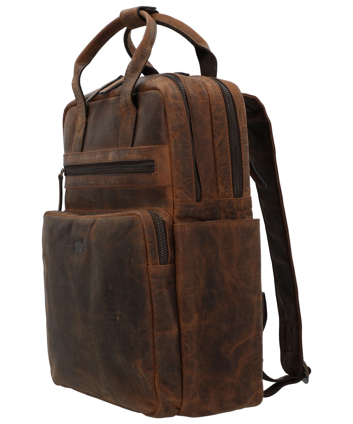 Mochila Cuero Unisex Oh Sainz Back Café Rockford