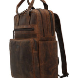 Mochila Cuero Unisex Oh Sainz Back Café Rockford