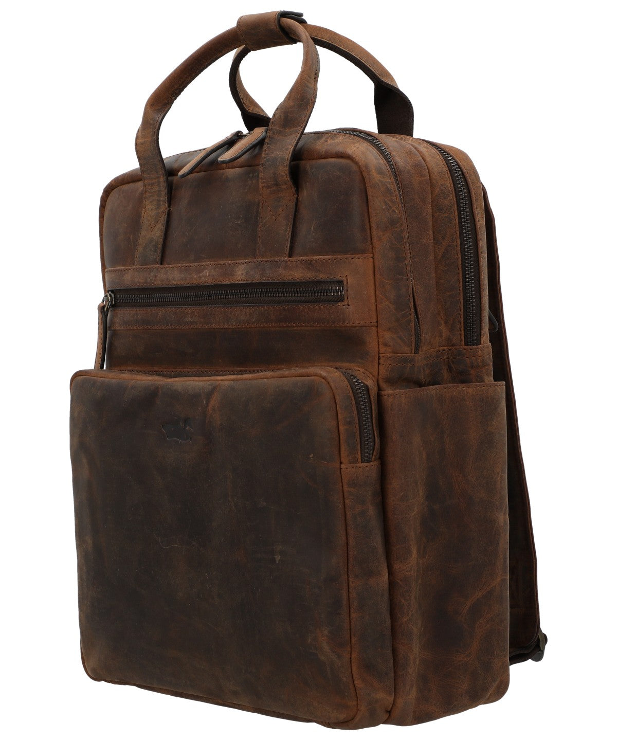 Mochila Cuero Unisex Oh Sainz Back Café Rockford