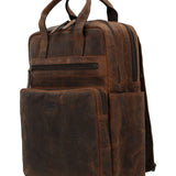 Mochila Cuero Unisex Oh Sainz Back Café Rockford