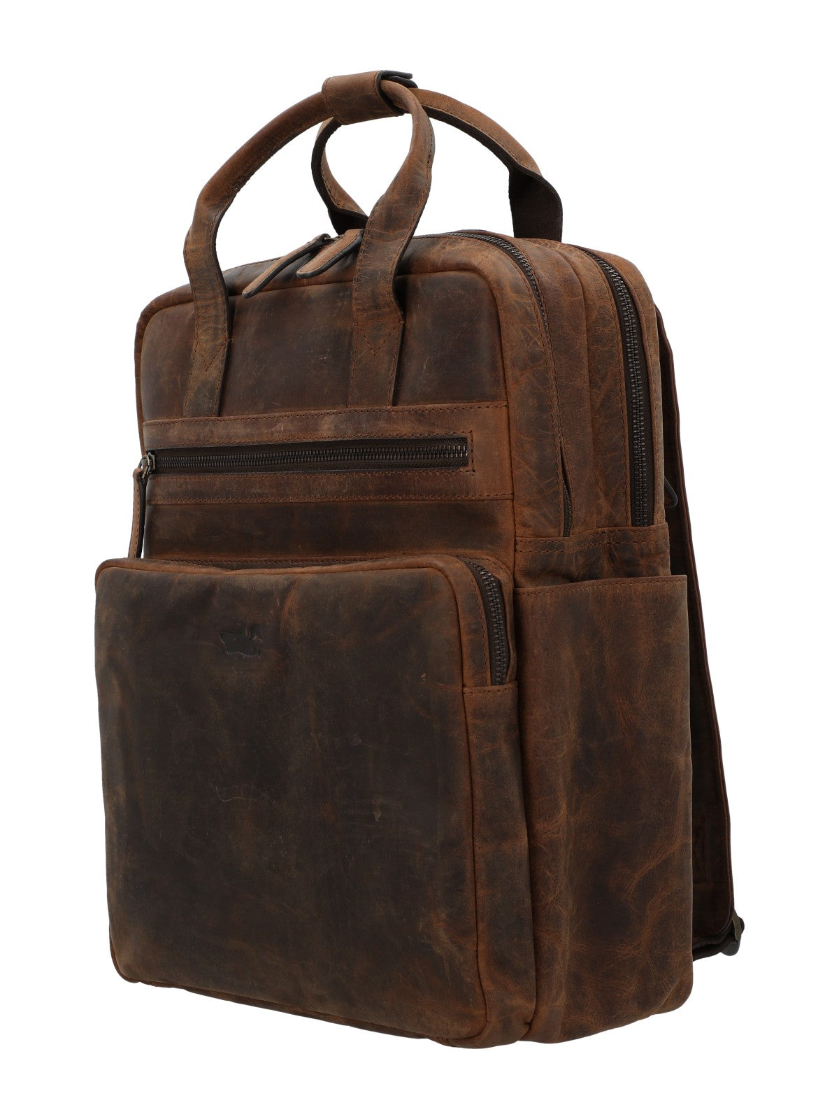 Mochila Cuero Unisex Oh Sainz Back Café Rockford