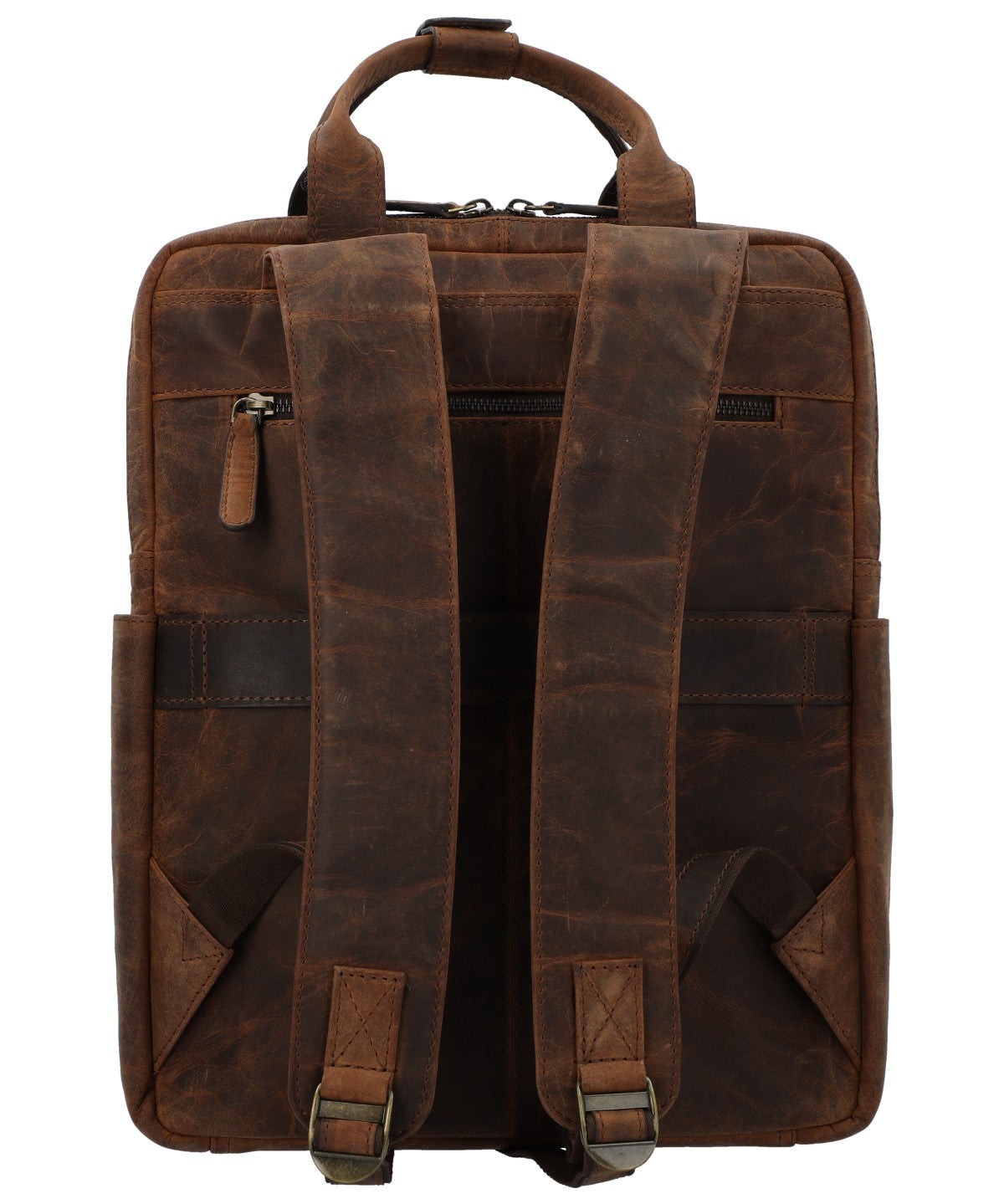 Mochila Cuero Unisex Oh Sainz Back Café Rockford