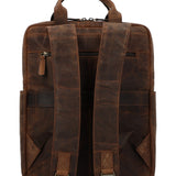 Mochila Cuero Unisex Oh Sainz Back Café Rockford