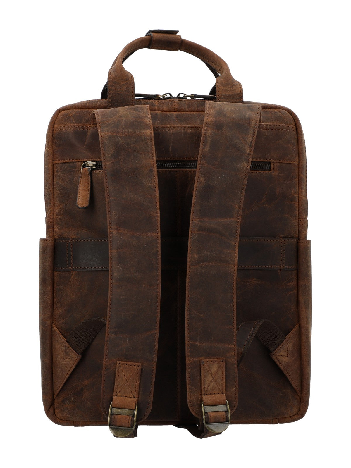 Mochila Cuero Unisex Oh Sainz Back Café Rockford