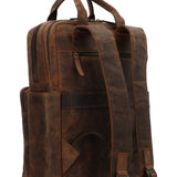 Mochila Cuero Unisex Oh Sainz Back Café Rockford