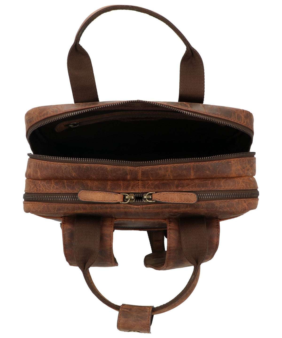 Mochila Cuero Unisex Oh Sainz Back Café Rockford