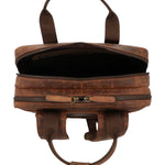 Mochila Cuero Unisex Oh Sainz Back Café Rockford