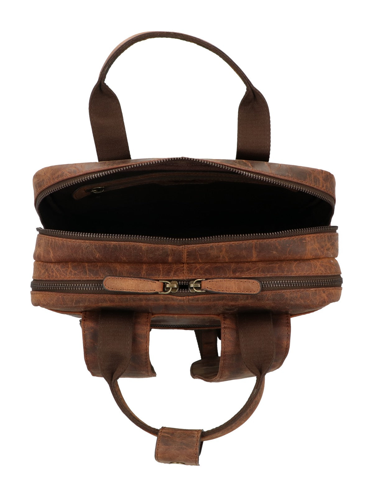 Mochila Cuero Unisex Oh Sainz Back Café Rockford