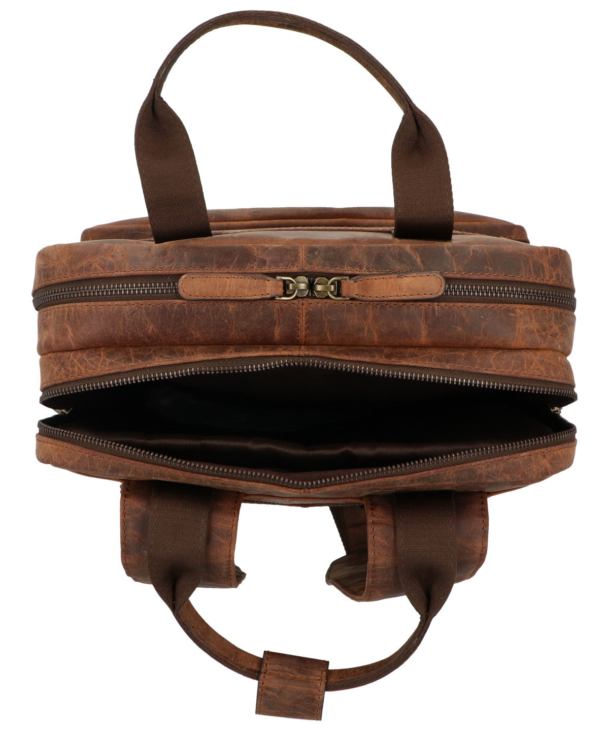 Mochila Cuero Unisex Oh Sainz Back Café Rockford