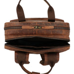 Mochila Cuero Unisex Oh Sainz Back Café Rockford