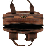 Mochila Cuero Unisex Oh Sainz Back Café Rockford