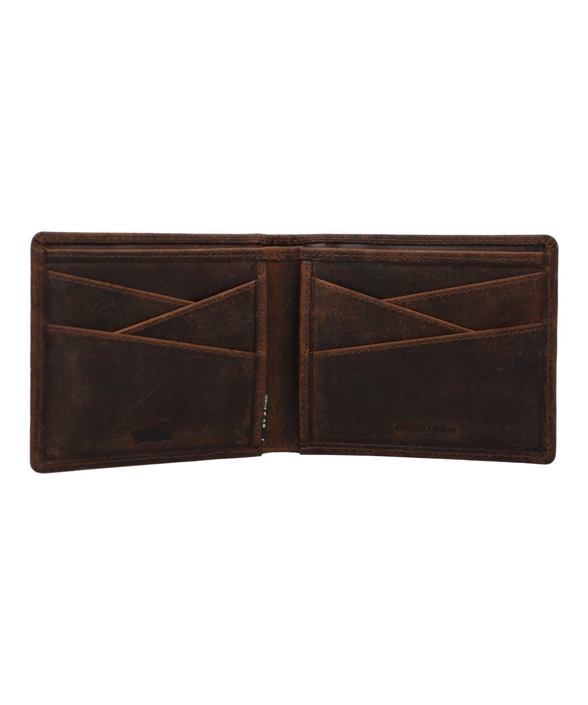 Billetera Cuero Unisex Oh Duck Simple Café Rockford