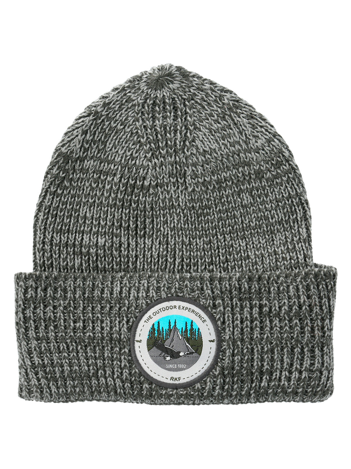 Gorro Fibras Recicladas Unisex Beanie Mountain Gris Rockford