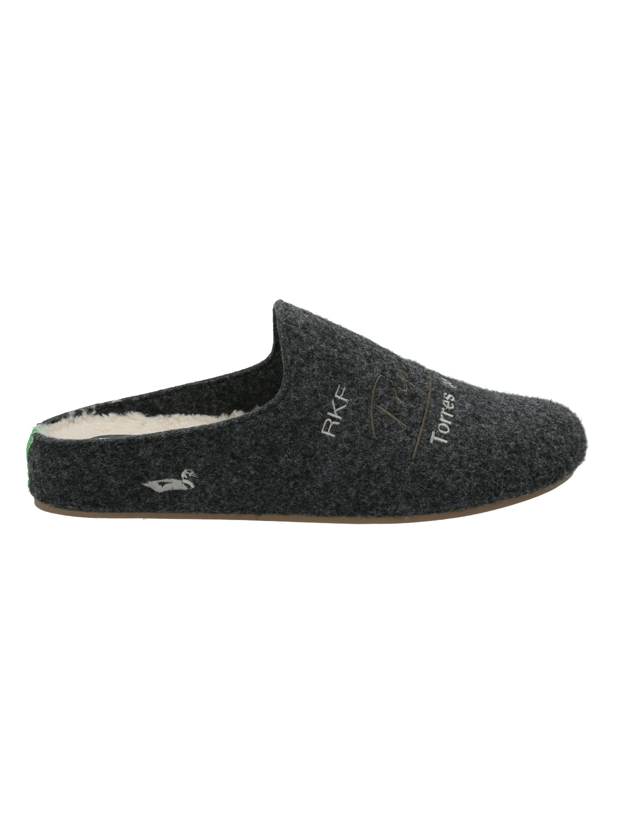 Pantufla Fibras Recicladas Unisex Slipper Torres Gris Rockford
